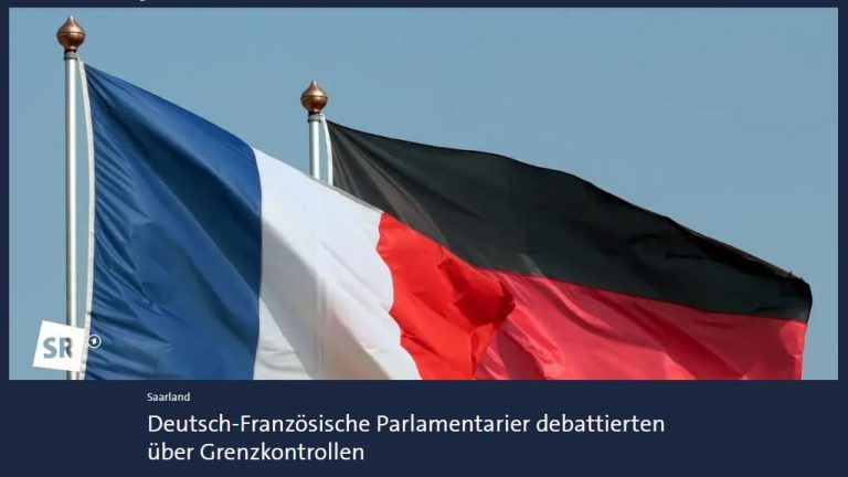 „Erleichtert, dass aus deutsch-französischen Gremium kein Signal der Spaltung gesendet wurde“ – SR